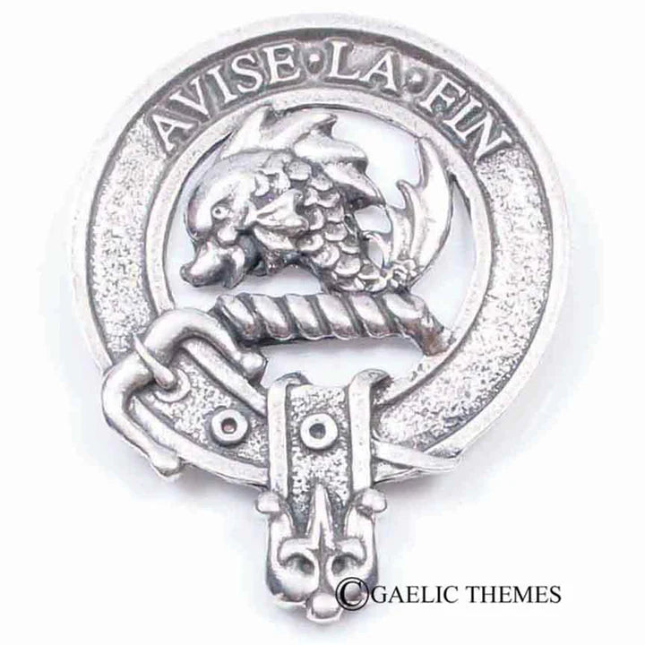 Scottish Clan Family Name Cap Badge   Haig - MacNicol