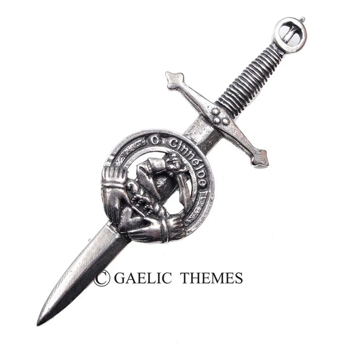 Irish Family Name Clan Kilt Pin
