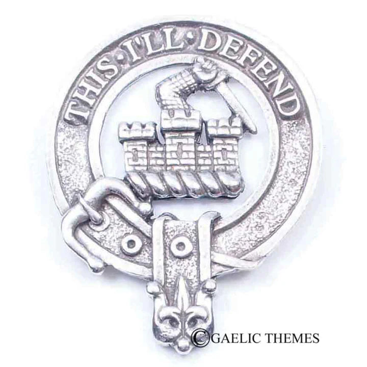 Scottish Clan Family Name Cap Badge   Haig - MacNicol