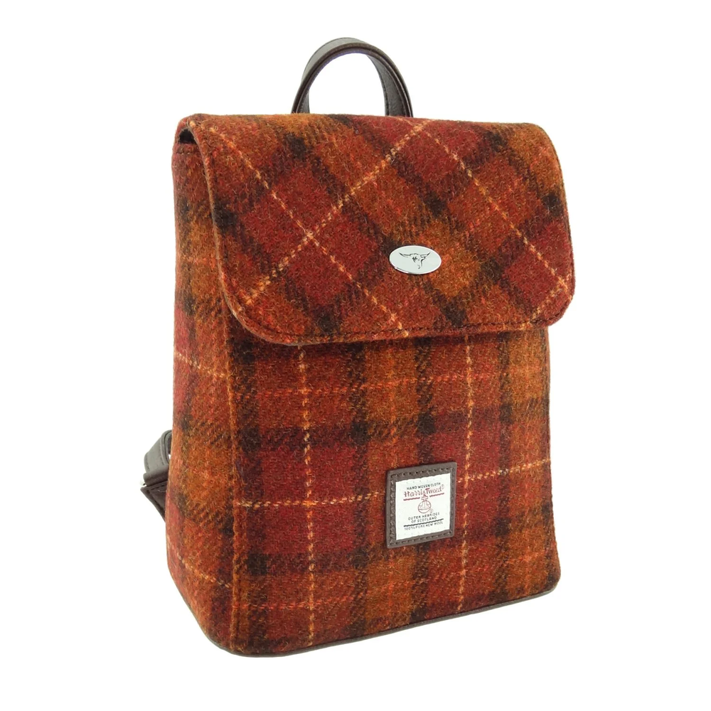 Harris Tweed 'Tummel' Mini Backpack
