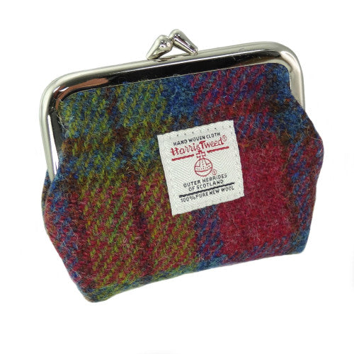 Harris Tweed 'Eigg' Small Clasp Purse
