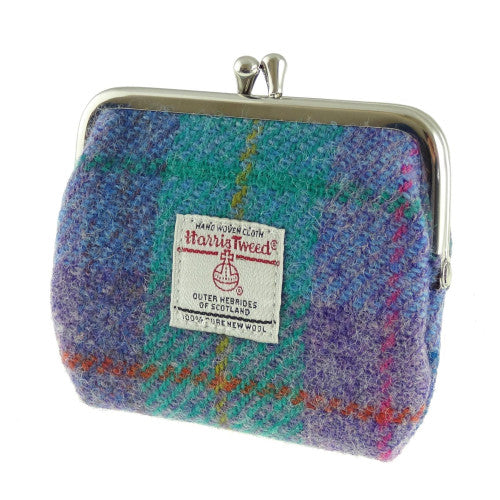 Harris Tweed 'Eigg' Small Clasp Purse