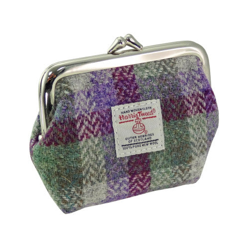 Harris Tweed 'Eigg' Small Clasp Purse