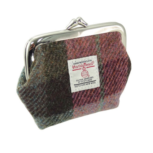 Harris Tweed 'Eigg' Small Clasp Purse