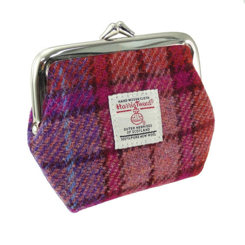 Harris Tweed 'Eigg' Small Clasp Purse