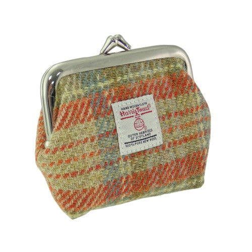 Harris Tweed 'Eigg' Small Clasp Purse