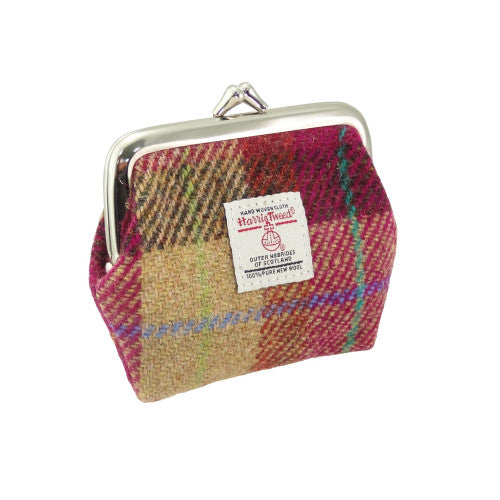 Harris Tweed 'Eigg' Small Clasp Purse