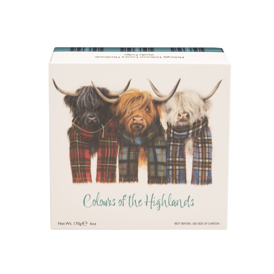 Gardiner's Colours of the Highlands Vanilla Fudge Carton 170g