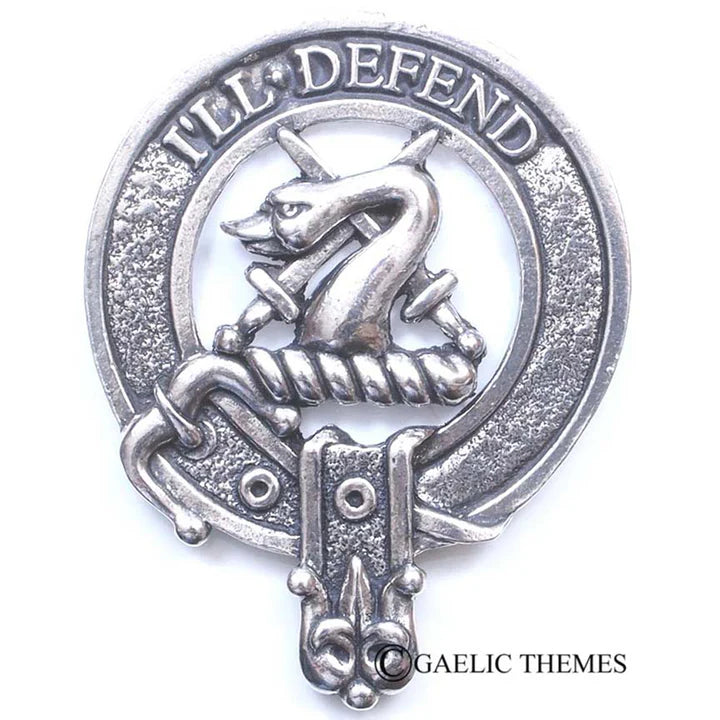 Scottish Clan Family Name Cap Badge   Haig - MacNicol