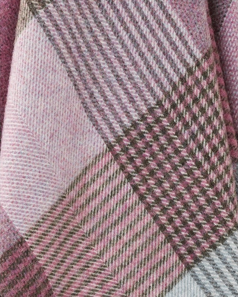 SHETLAND PURE NEW WOOL BLANKET - LINDLEY HEATHER