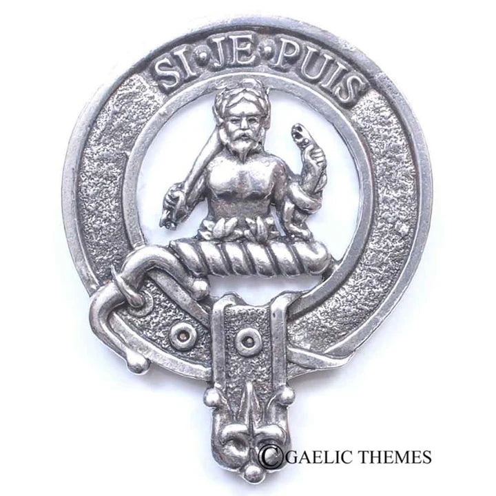 Scottish Clan Family Name Cap Badge   Haig - MacNicol