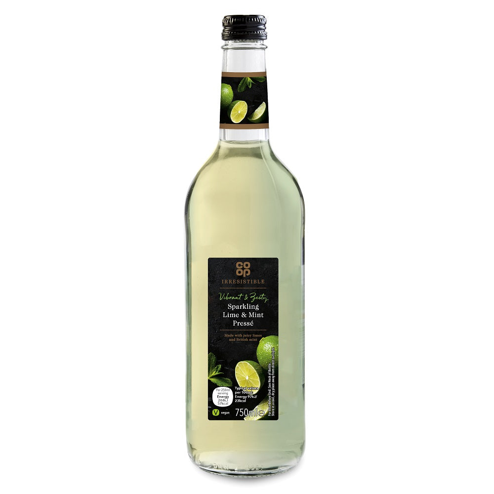 Co Op Irresistible Lime and Mint Presse 750ml