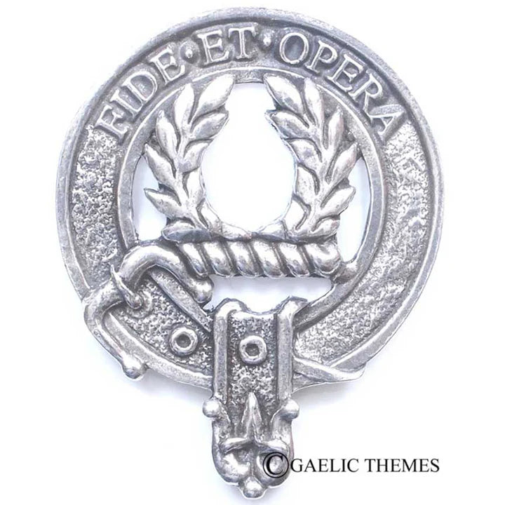 Scottish Clan Family Name Cap Badge   Haig - MacNicol