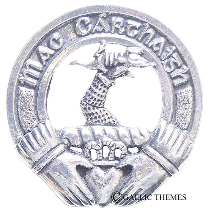 Irish Clan Family Name Cap Badge