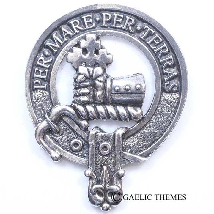 Scottish Clan Family Name Cap Badge   Haig - MacNicol