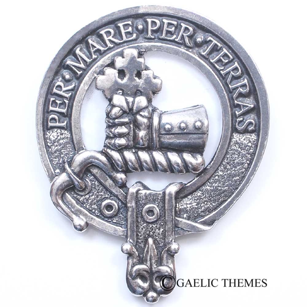 Scottish Clan Family Name Cap Badge   Haig - MacNicol