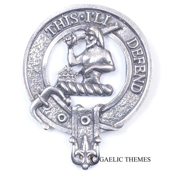 Scottish Clan Family Name Cap Badge   Haig - MacNicol