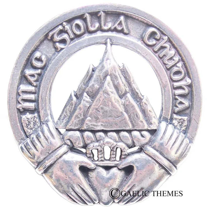 Irish Clan Family Name Cap Badge