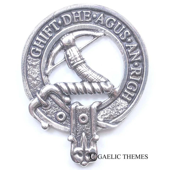 Scottish Clan Family Name Cap Badge   Haig - MacNicol