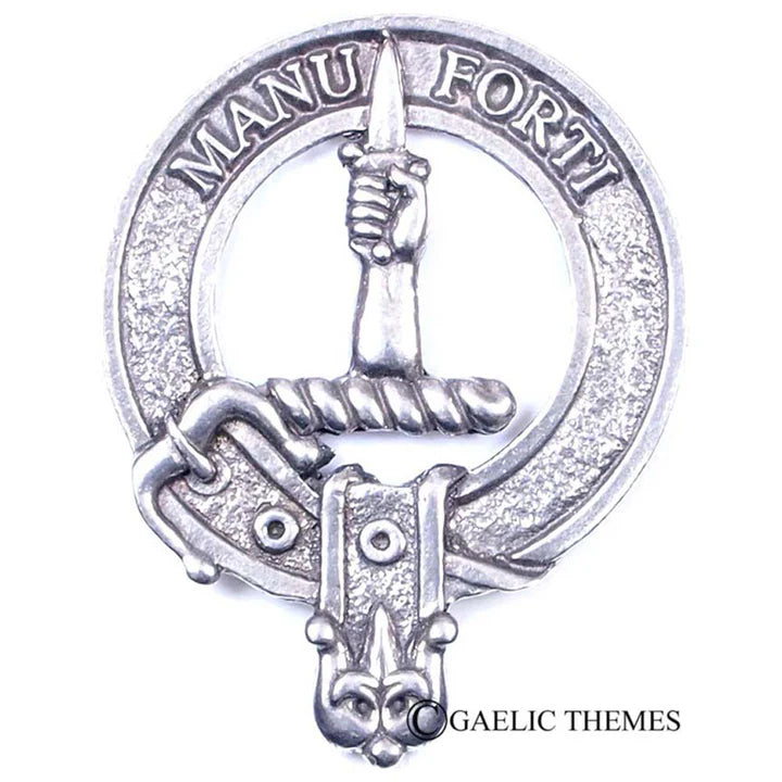 Scottish Clan Family Name Cap Badge   Haig - MacNicol