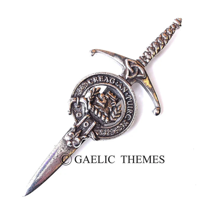 Scottish Family Name Clan Kilt Pin   Grant - MacThomas