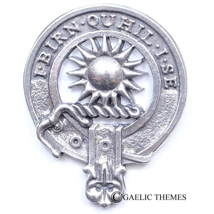 Scottish Clan Family Name Cap Badge   Haig - MacNicol