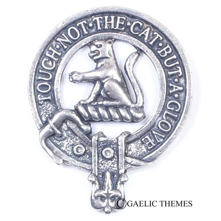 Scottish Clan Family Name Cap Badge   MacPherson - Young