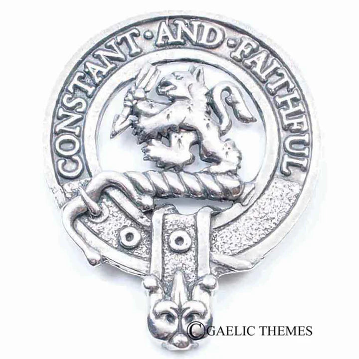 Scottish Clan Family Name Cap Badge   MacPherson - Young