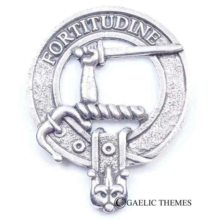 Scottish Clan Family Name Cap Badge   MacPherson - Young