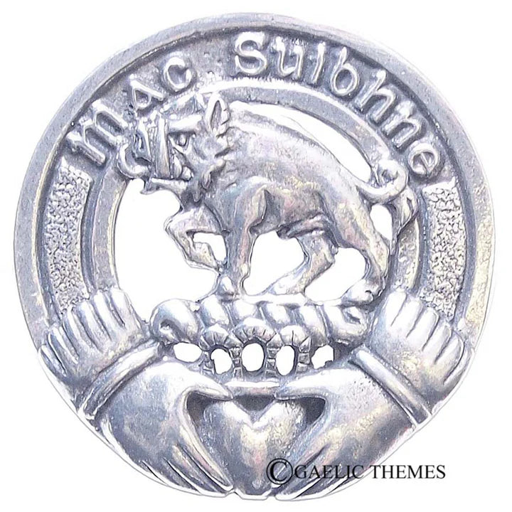 Irish Clan Family Name Cap Badge