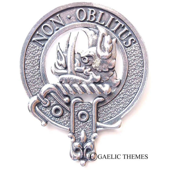 Scottish Clan Family Name Cap Badge   MacPherson - Young