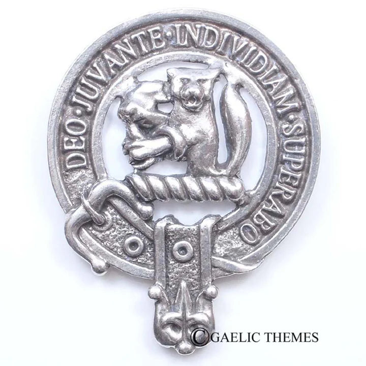 Scottish Clan Family Name Cap Badge   MacPherson - Young