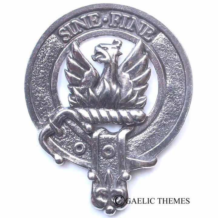 Scottish Clan Family Name Cap Badge   Haig - MacNicol