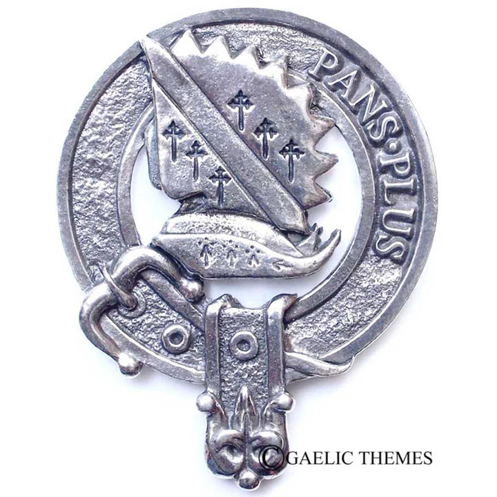 Scottish Clan Family Name Cap Badge   MacPherson - Young