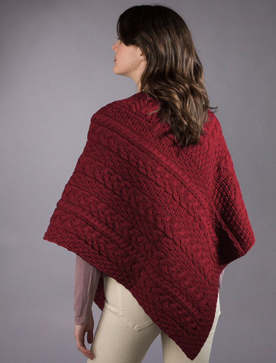 Merino Wool Poncho