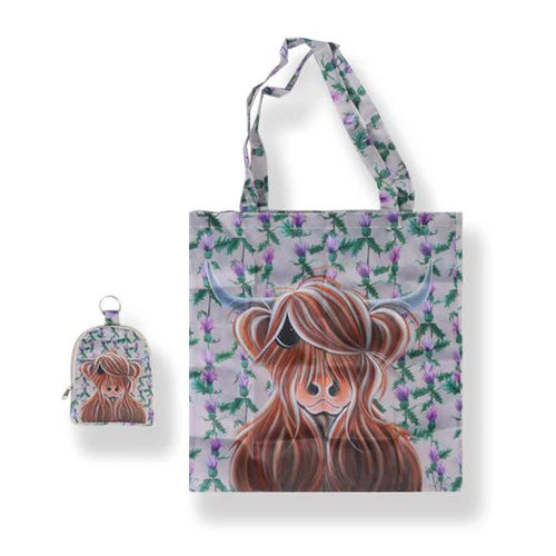 MISS THISTLE FOLDING BAG & POUCH