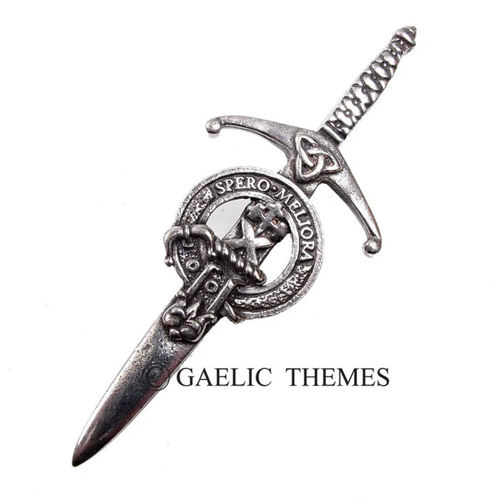 Scottish Family Name Clan Kilt Pin   Maitland - Young