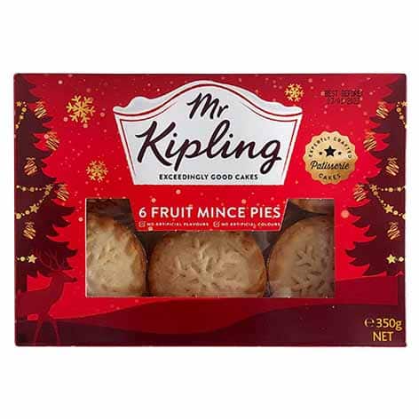 Mr Kipling Mince Pies