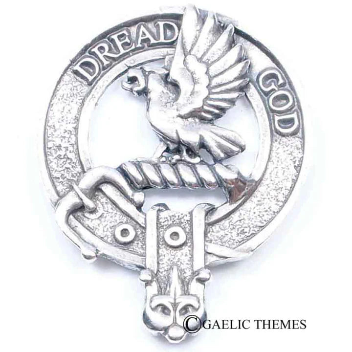 Scottish Clan Family Name Cap Badge   MacPherson - Young