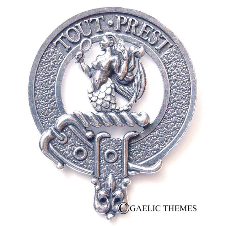 Scottish Clan Family Name Cap Badge   MacPherson - Young