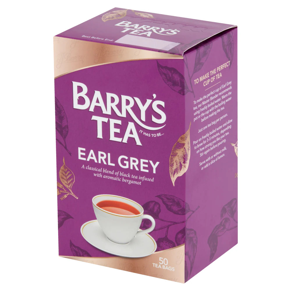 Barry's  Earl Grey 50 Tea Bags