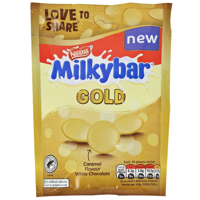 Nestle Milkybar Gold Buttons 86g