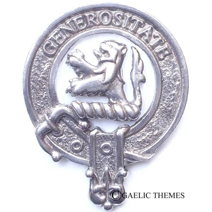 Scottish Clan Family Name Cap Badge   MacPherson - Young