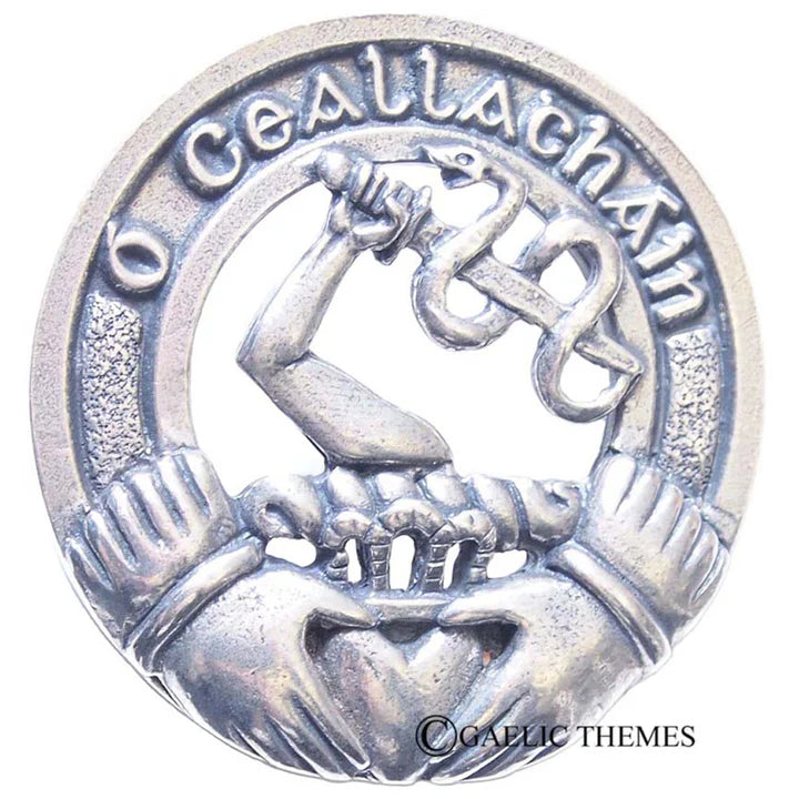 Irish Clan Family Name Cap Badge