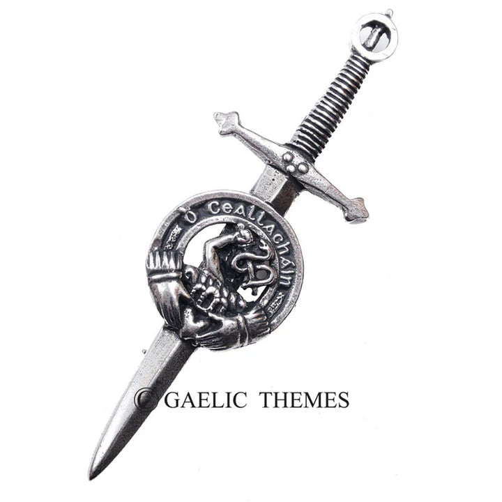 Irish Family Name Clan Kilt Pin