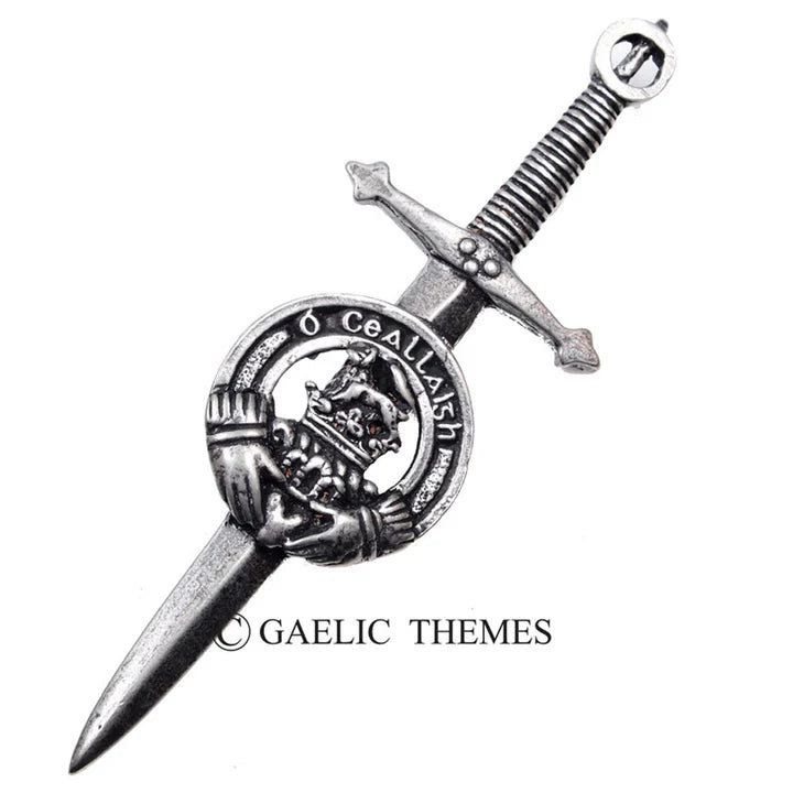Irish Family Name Clan Kilt Pin