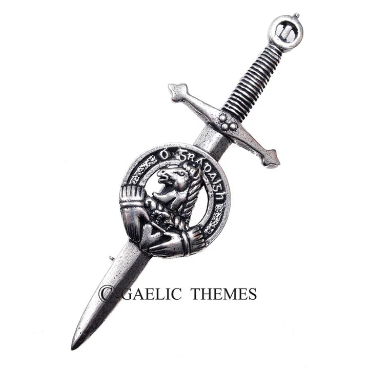 Irish Family Name Clan Kilt Pin