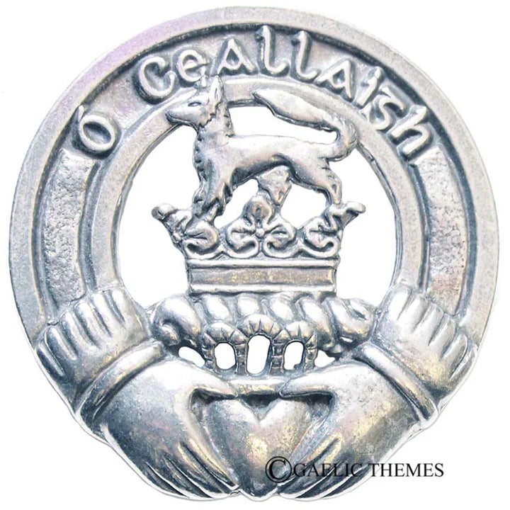 Irish Clan Family Name Cap Badge