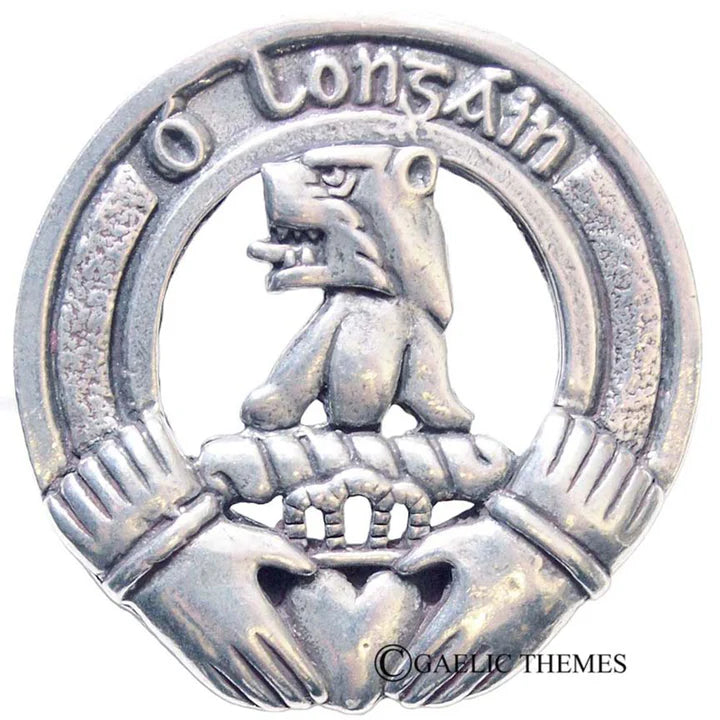 Irish Clan Family Name Cap Badge