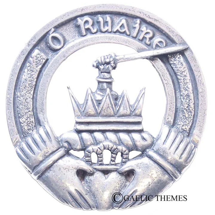Irish Clan Family Name Cap Badge